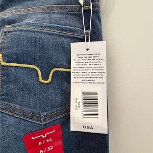 Kimes Ranch “Sarah” High-Rise Slim bootcut tri-blend Jeans